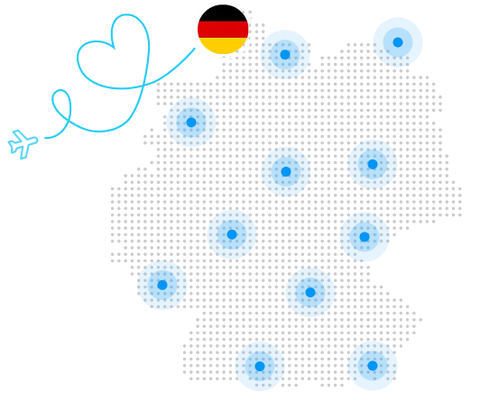 Map of Germany